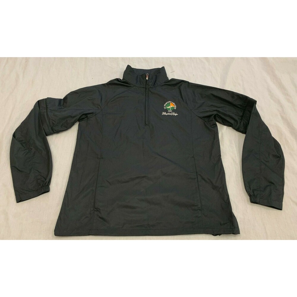 NWT NIKE GOLF CLIMA FIT WOMENS ATHLETIC CONVERTIBLE JACKET 1/3 ZIP SIZE S 4-6